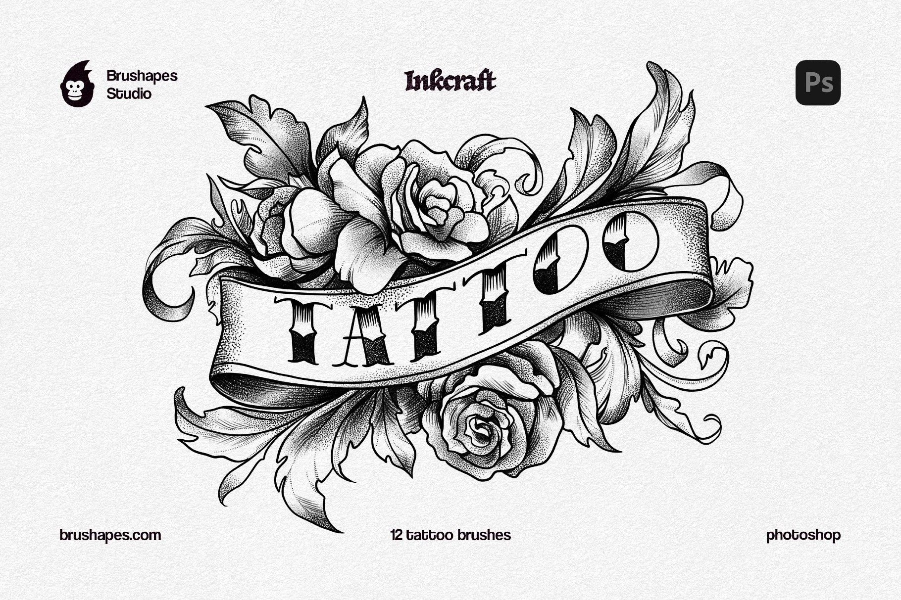 Tattoo Art Photoshop Brushes