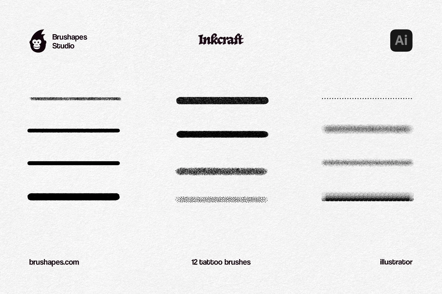 Tattoo Art Illustrator Brushes