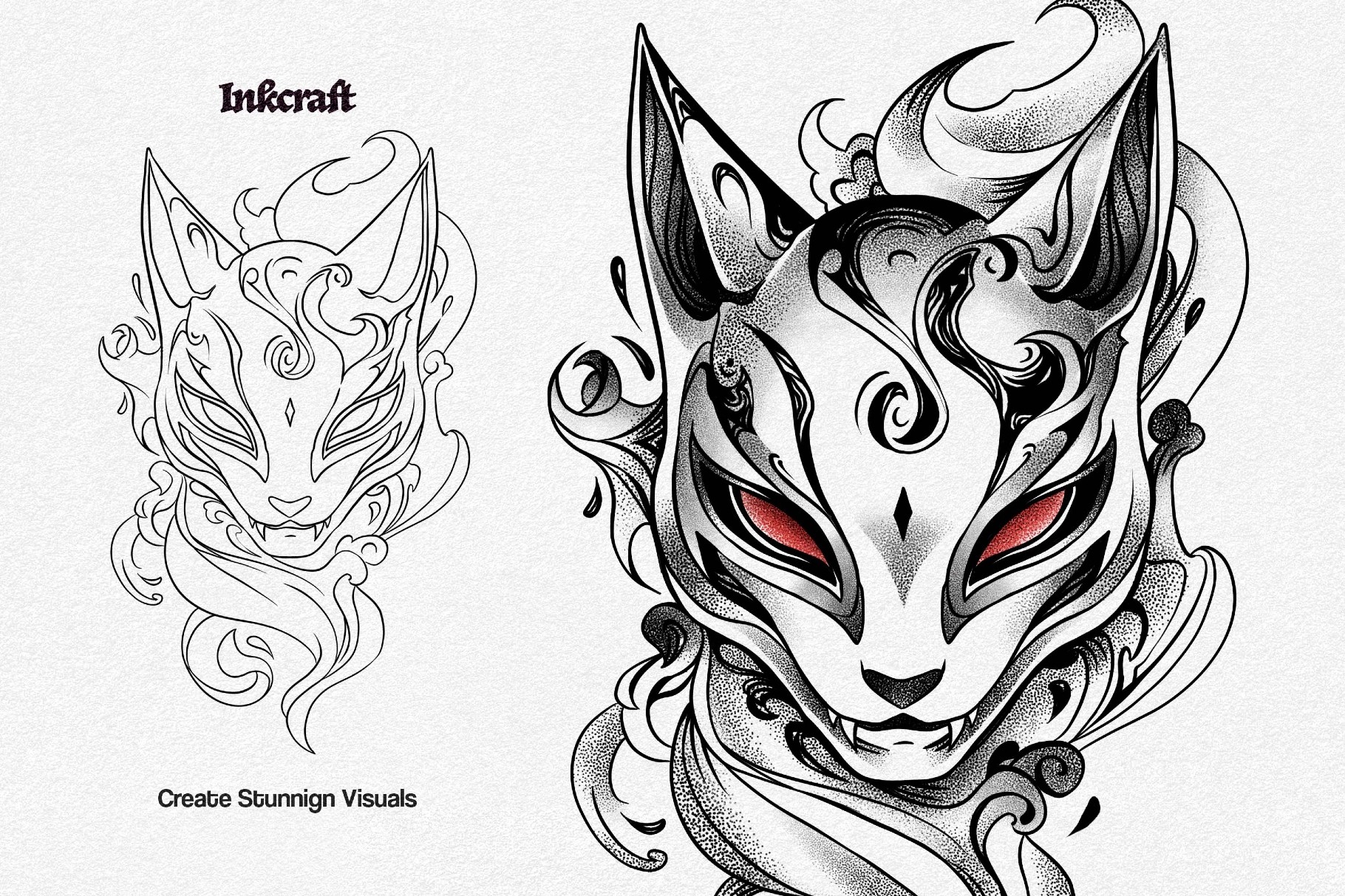 Tattoo Art Illustrator Brushes