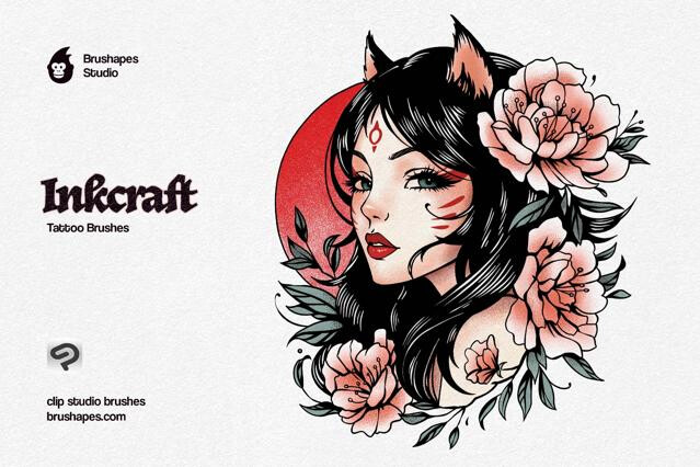 Tattoo Art Clip Studio Brushes