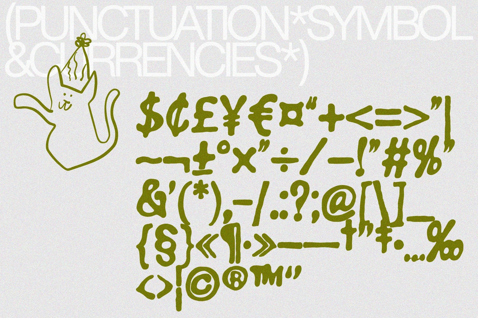 Gowny - Raw Brush Font