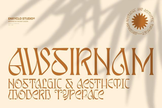 Awsirnam - Nostalgic Serif Font
