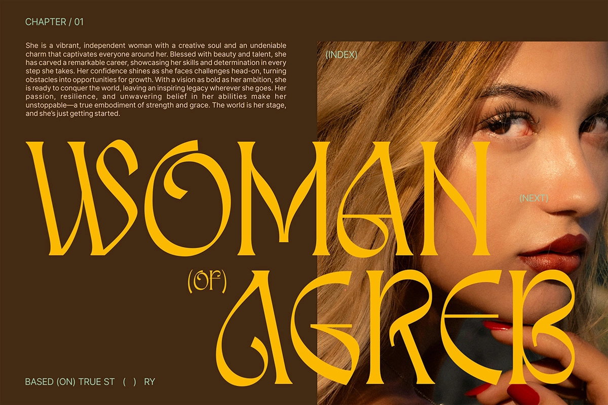 Awsirnam - Nostalgic Serif Font