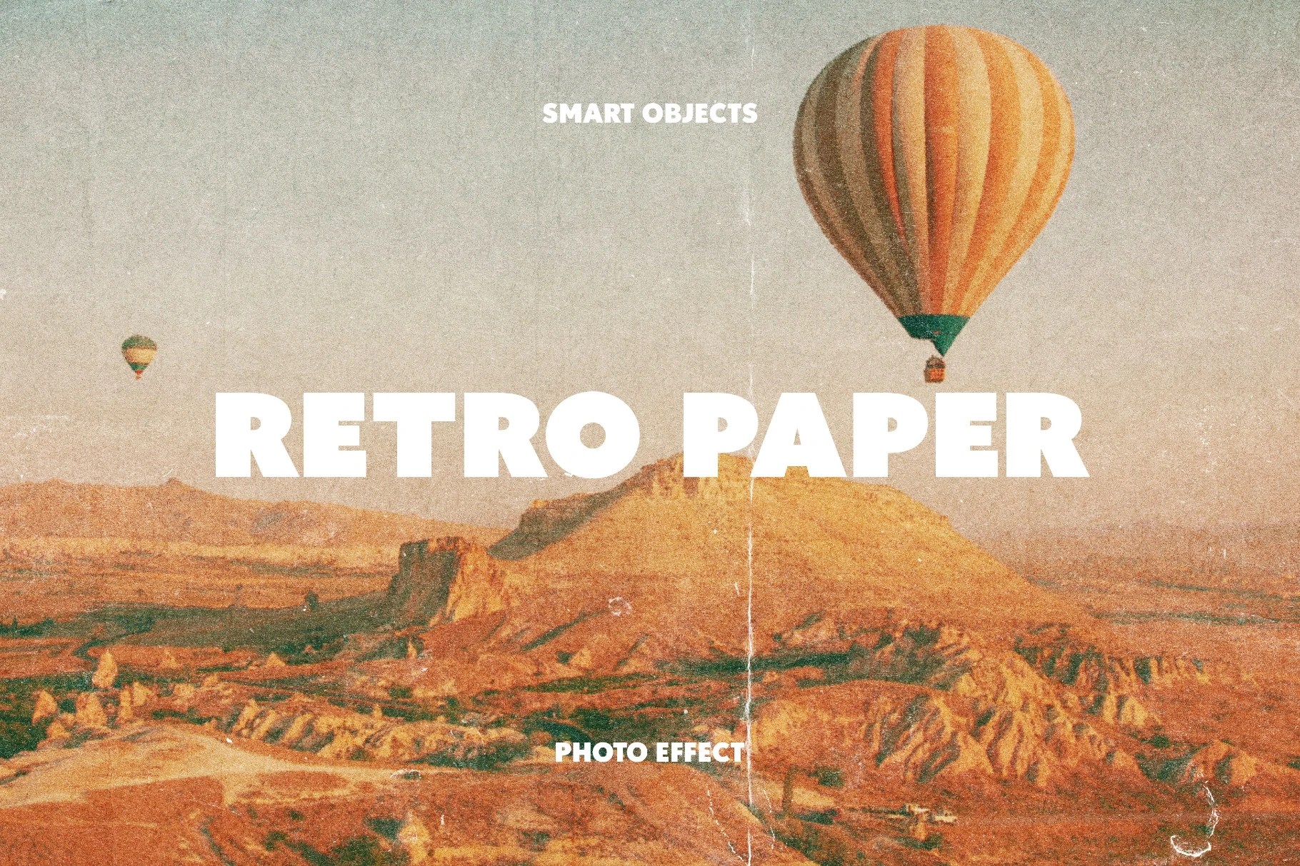 Retro Paper Photo Effect