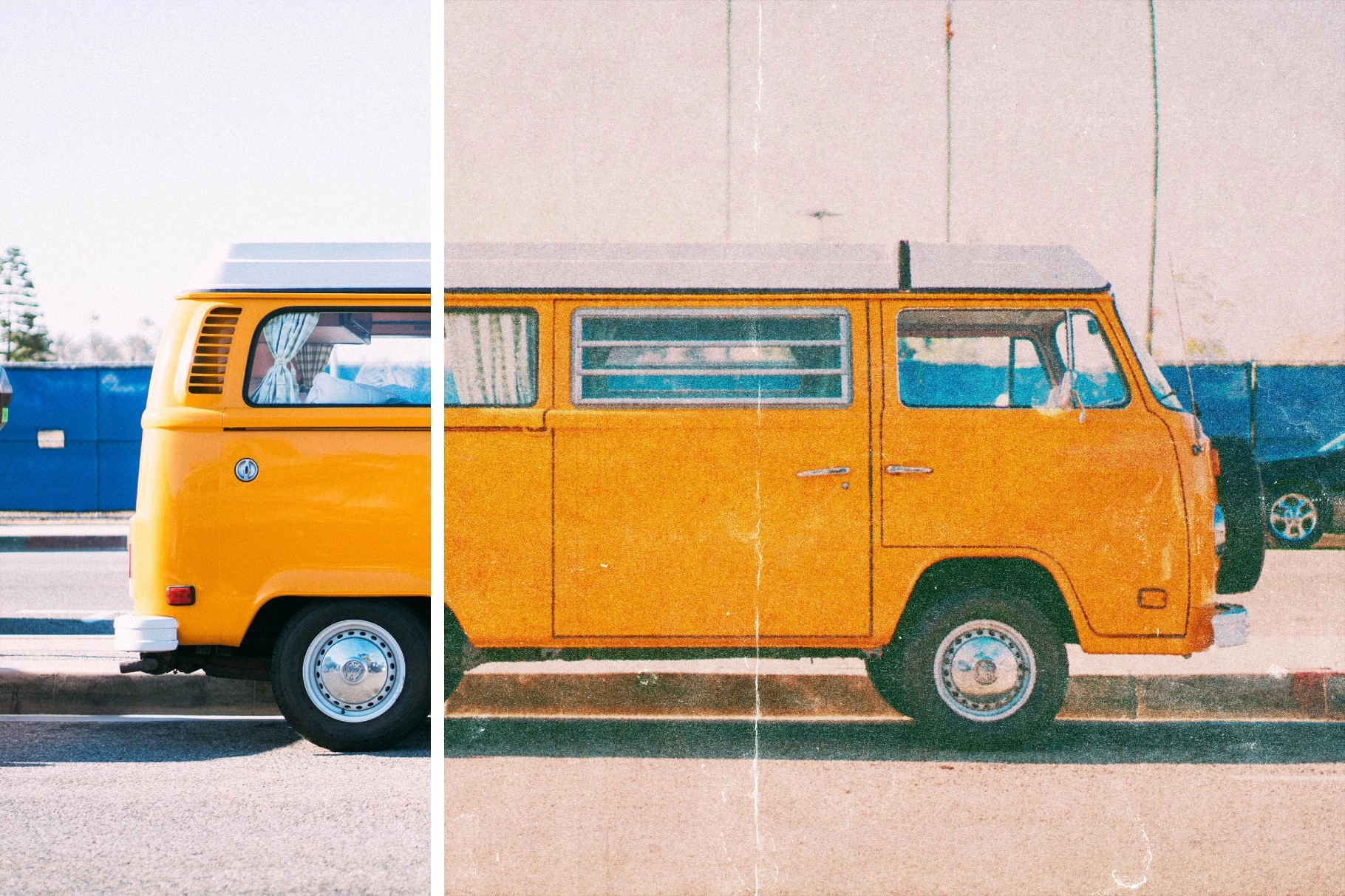 Retro Paper Photo Effect