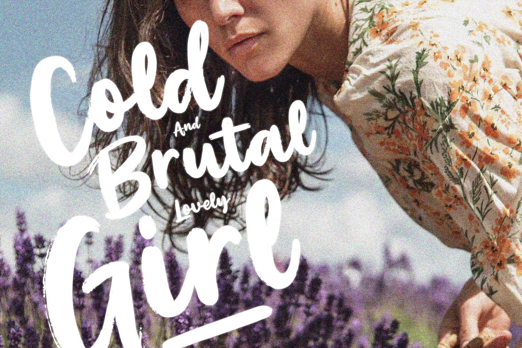 Bliss Sureal - Bold Brush Script Font