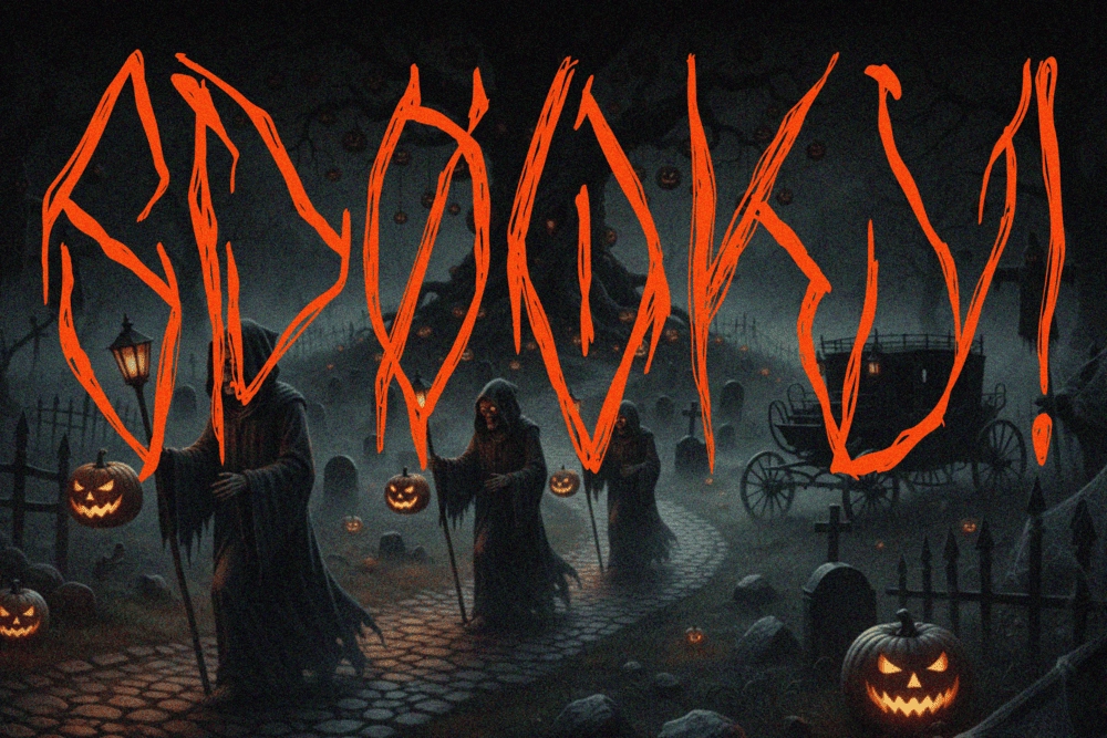 Black Sinister - Creepy Horror Display Font