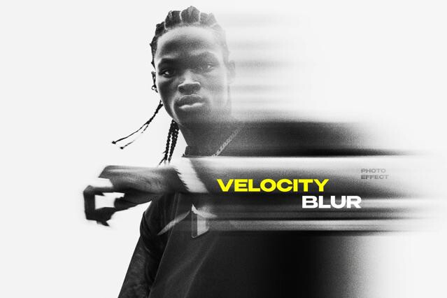 Velocity Blur Photo Effect