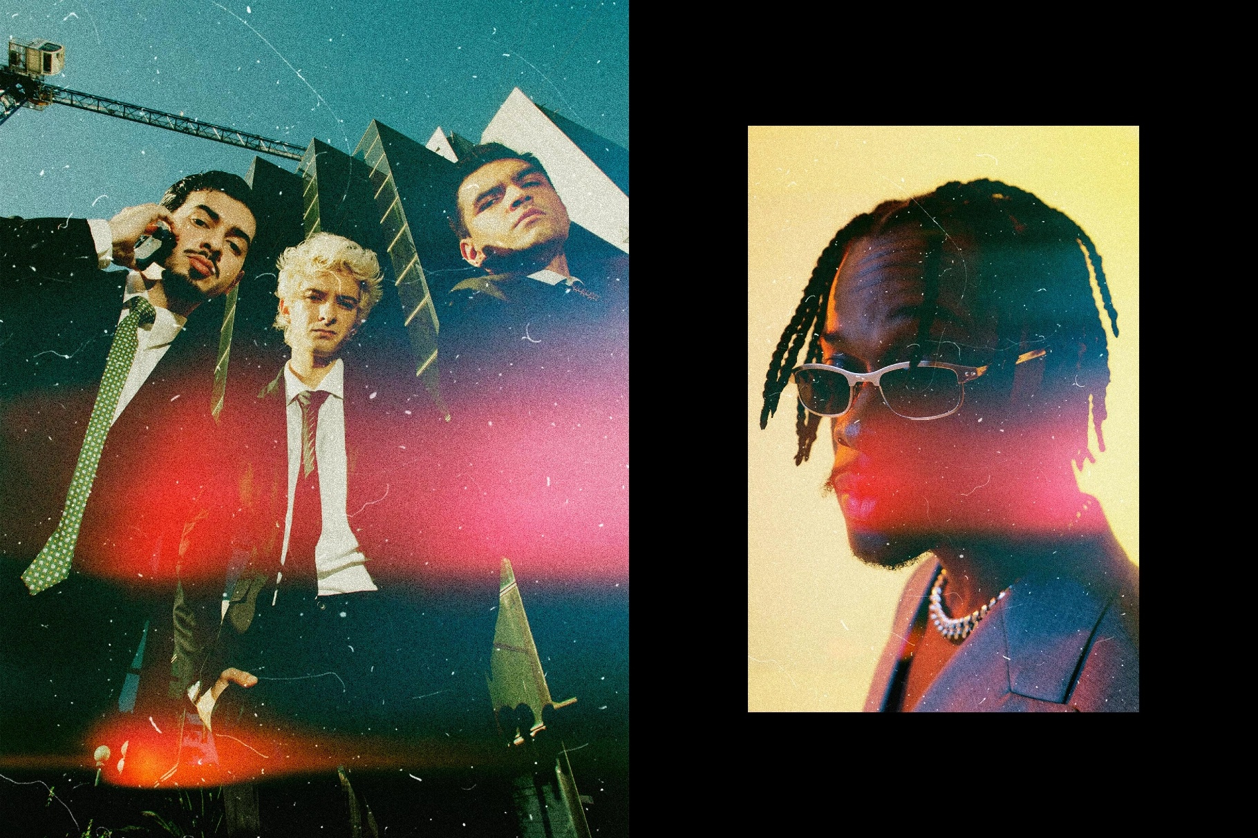 Retro Film Leaks Photo Effect