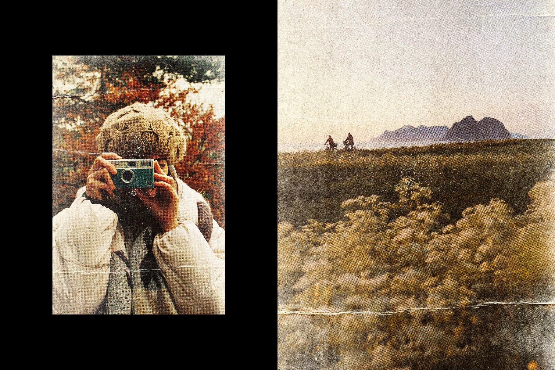 Retro Halftone Photo Effect