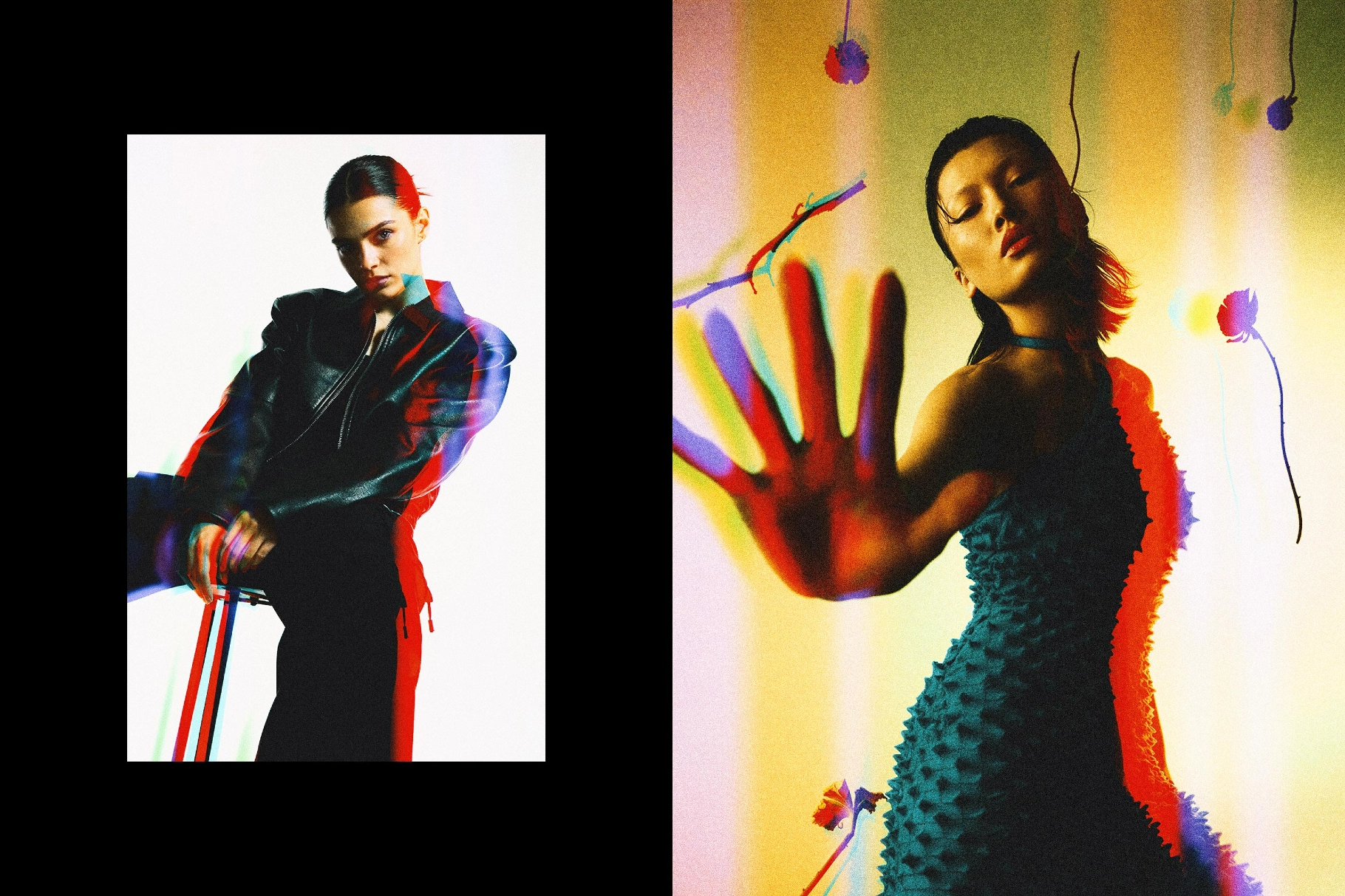 Glitch Prismatic Photo Effect