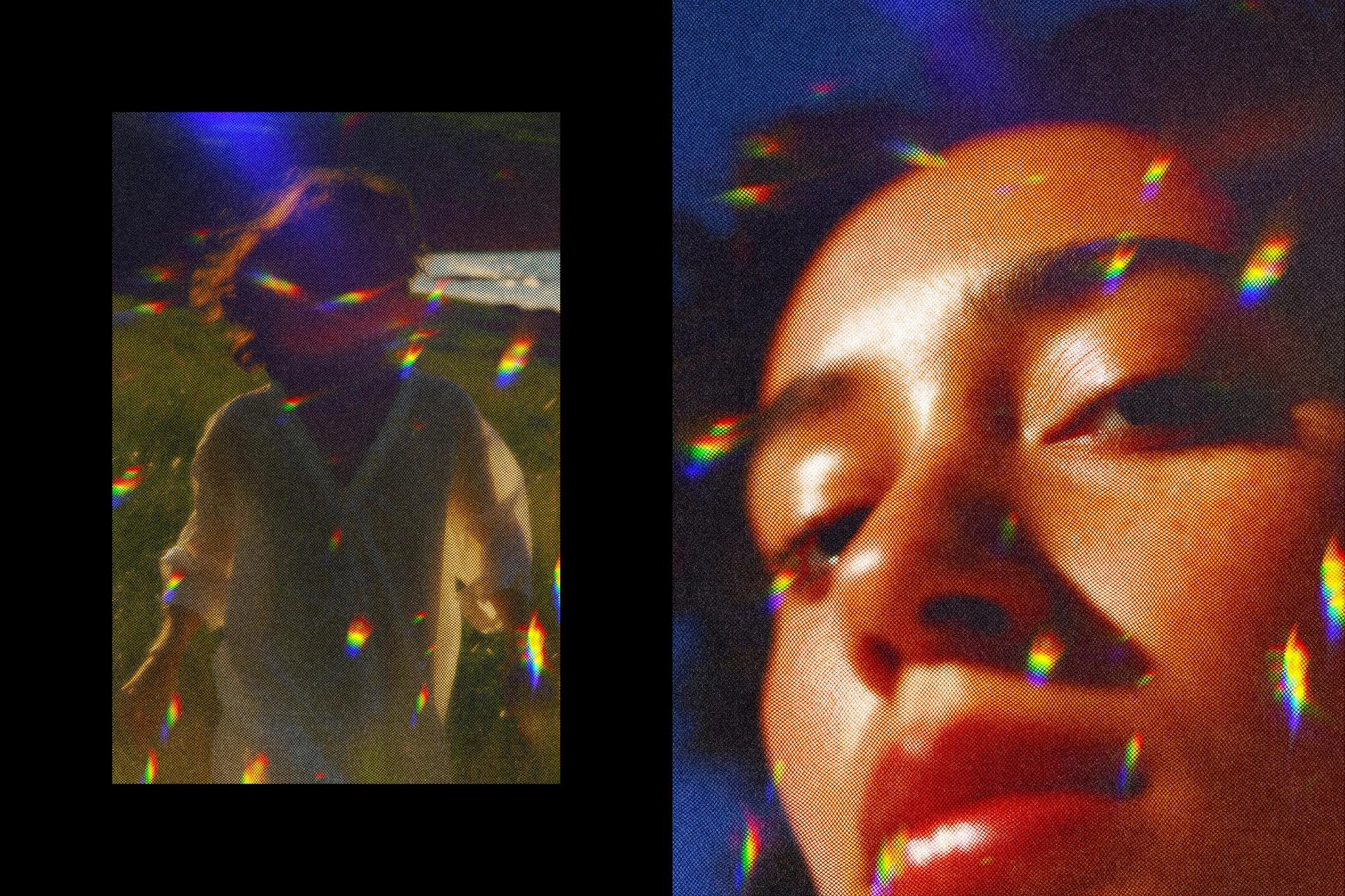 Bright Color Leak Effect