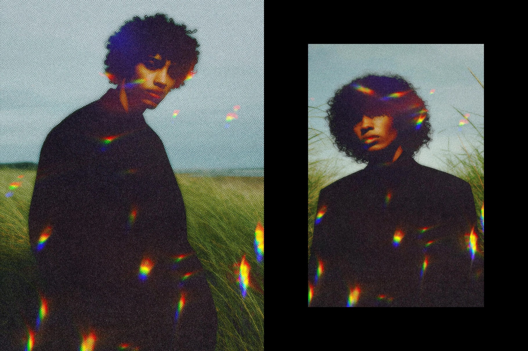 Bright Color Leak Effect