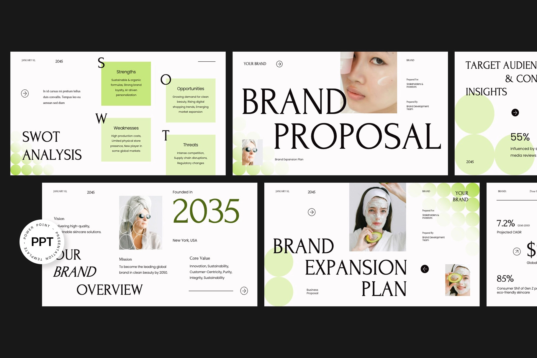 Aesthetic Brand Proposal Powerpoint Template