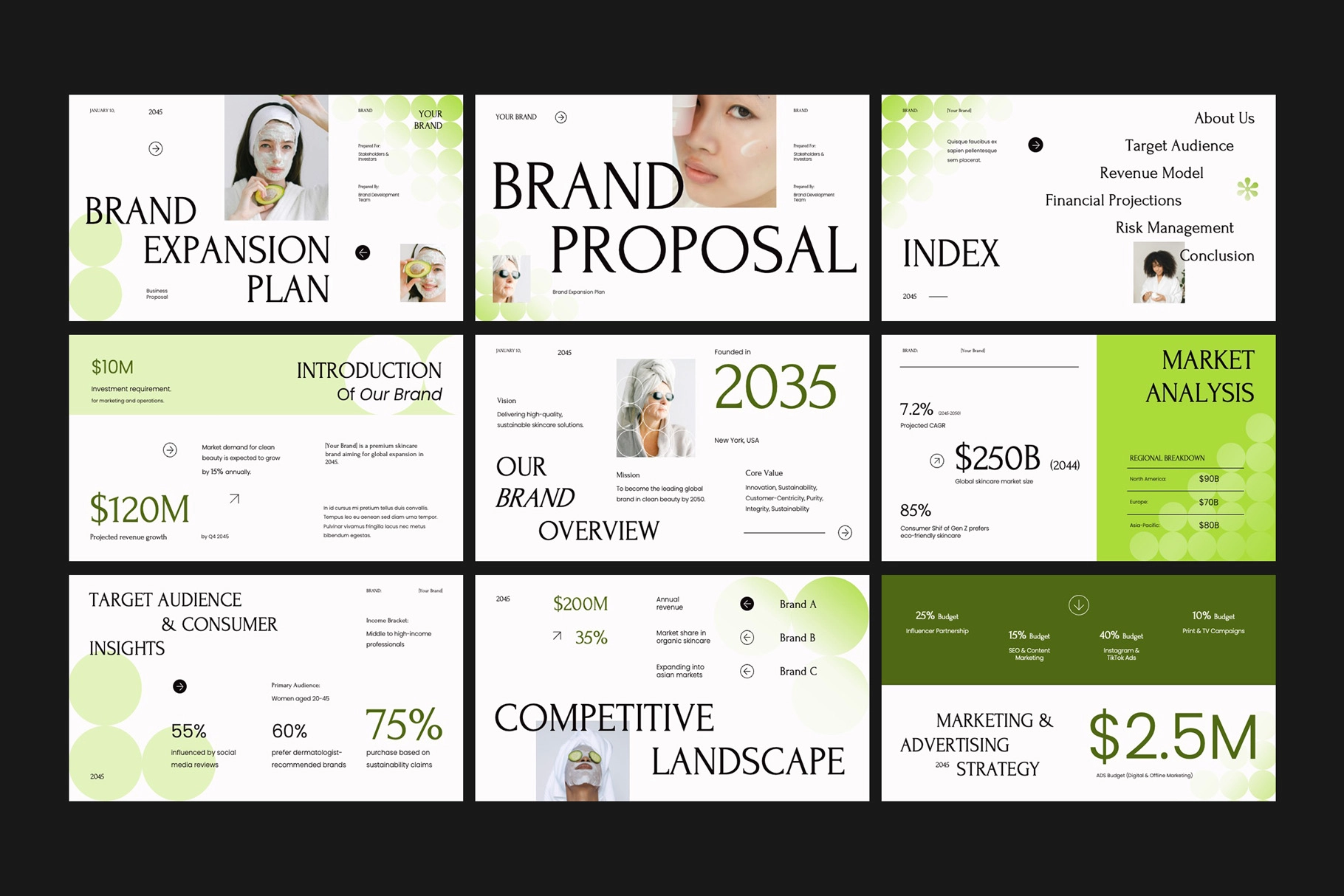 Aesthetic Brand Proposal Powerpoint Template