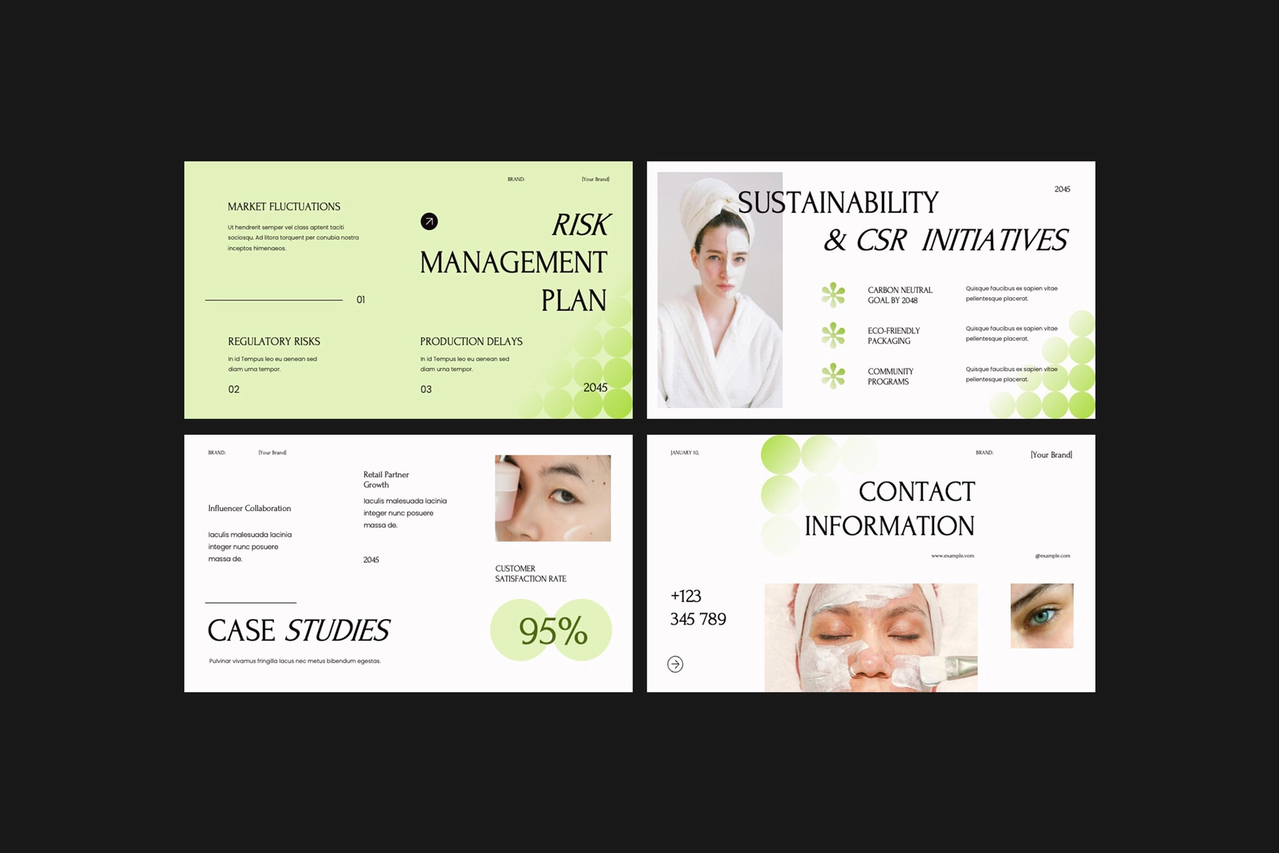 Aesthetic Brand Proposal Powerpoint Template