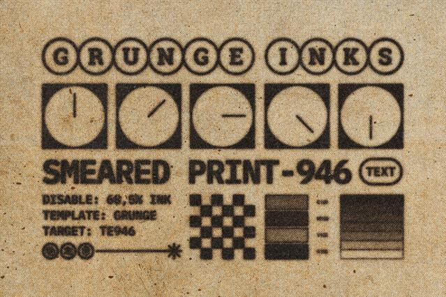 Ink Smudge Print Text Effect