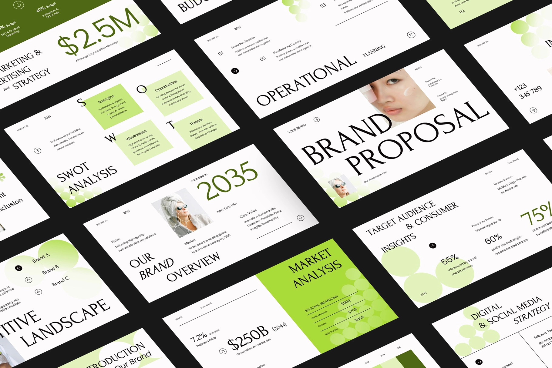 Google Slides Aesthetic Brand Proposal Template