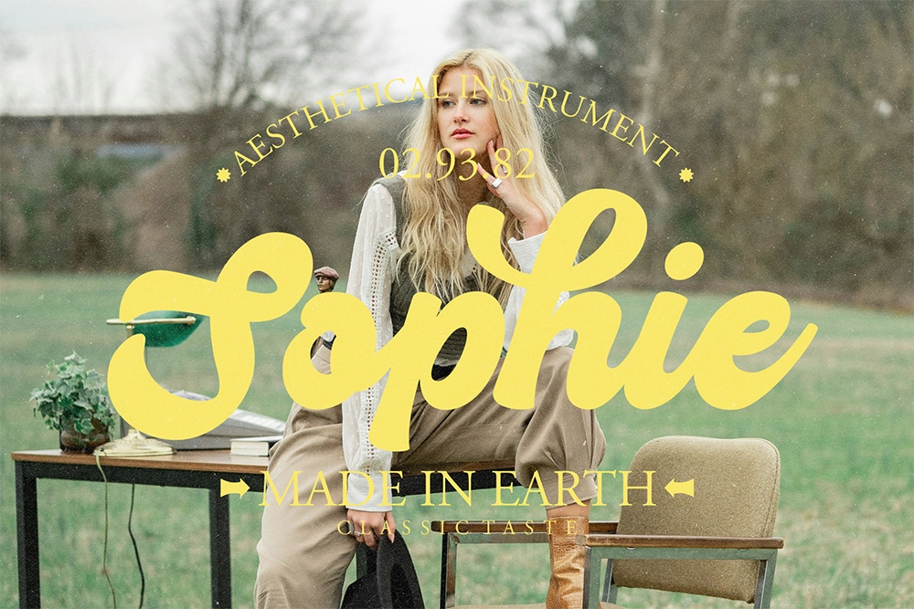 Hiderh Mahen - Groovy Script Font