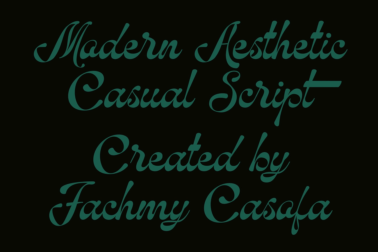 Hubiny - Elegant Script Font