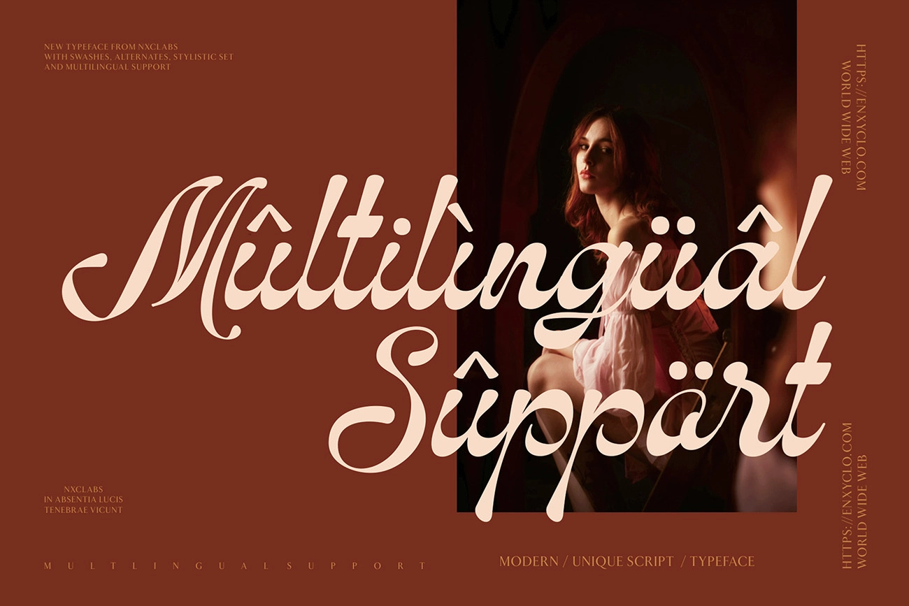 Hubiny - Elegant Script Font