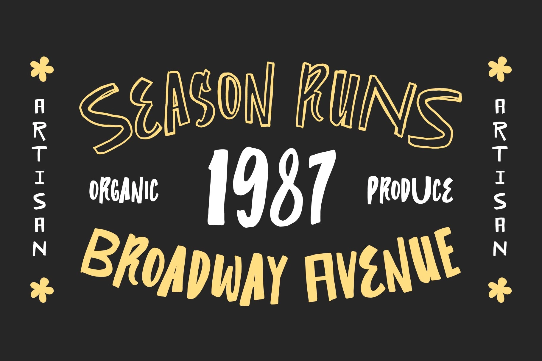 ST Westmark - A Human-Made Rough Wildwest Font