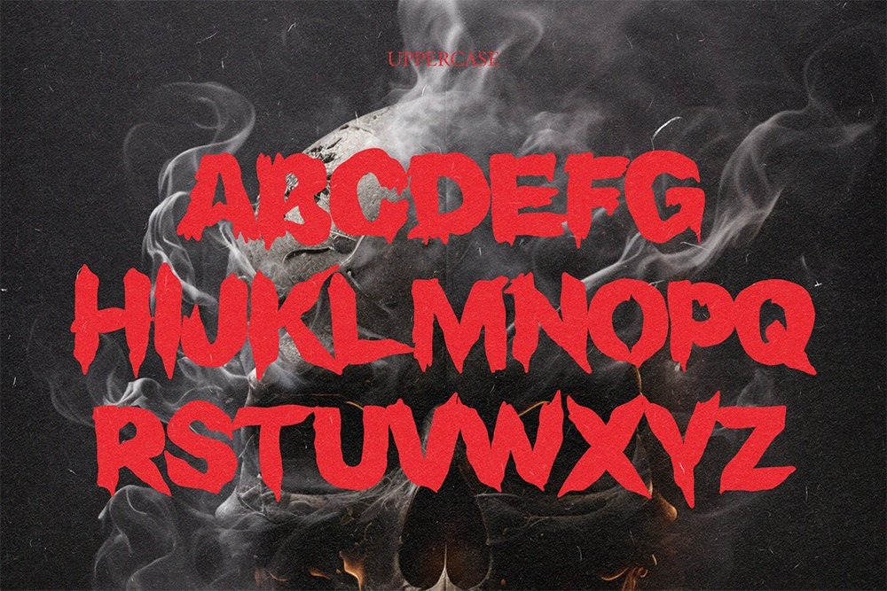 Beware Horror - Scary Horror Font