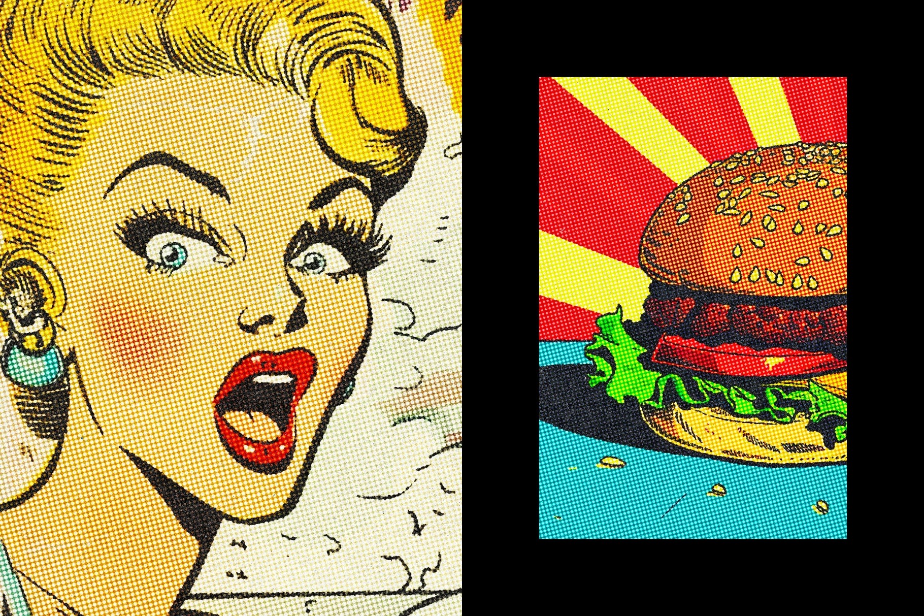 Dotted Print Photo Effect