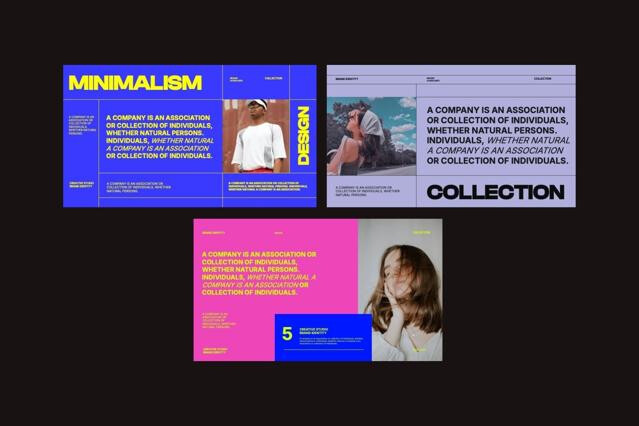 Keynote - Audrey Brand Identity Template