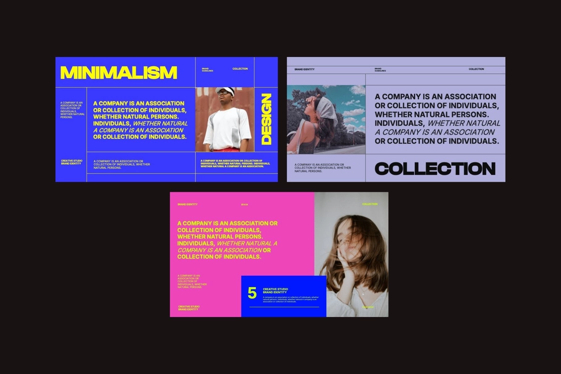 Keynote - Audrey Brand Identity Template