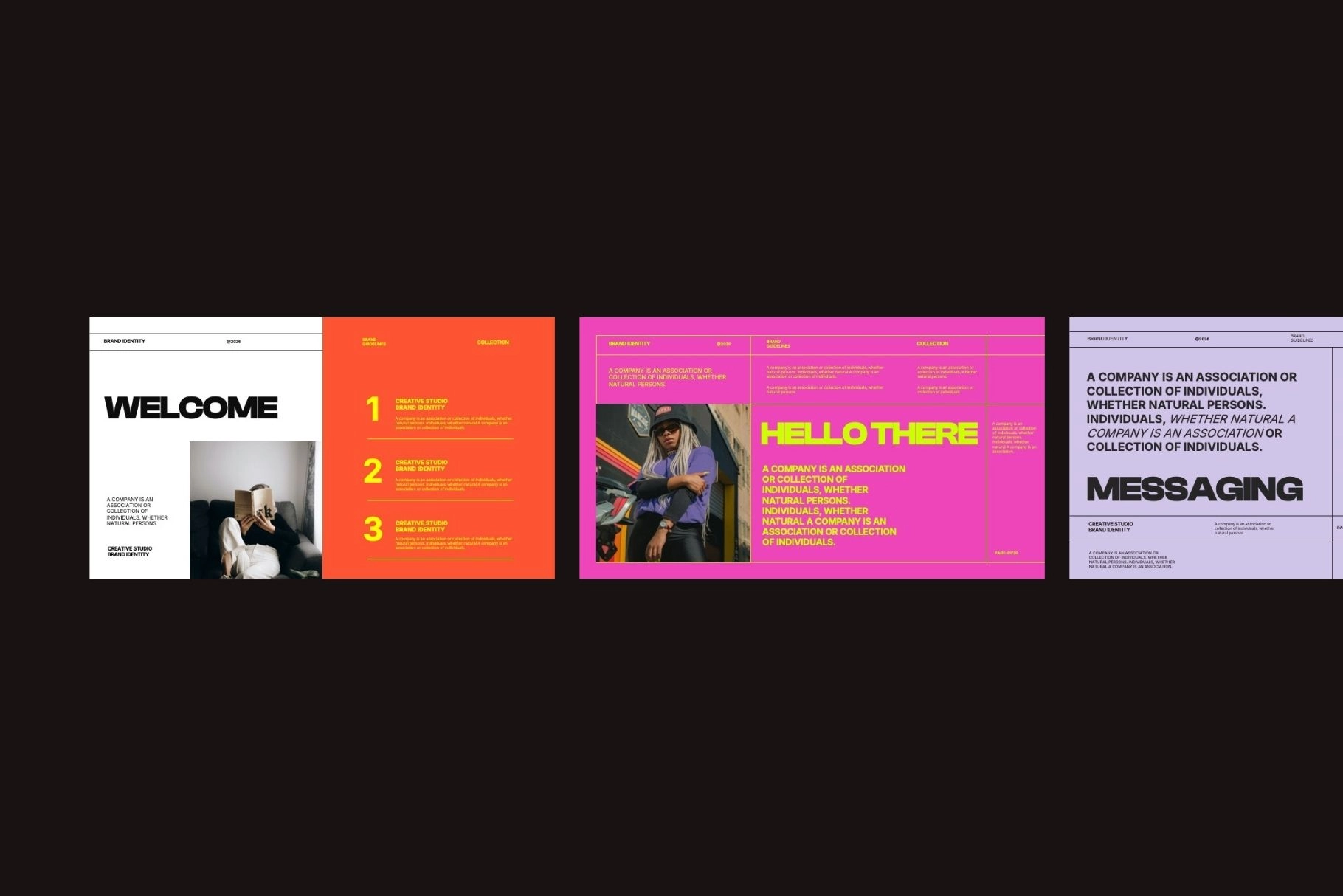 Keynote - Audrey Brand Identity Template