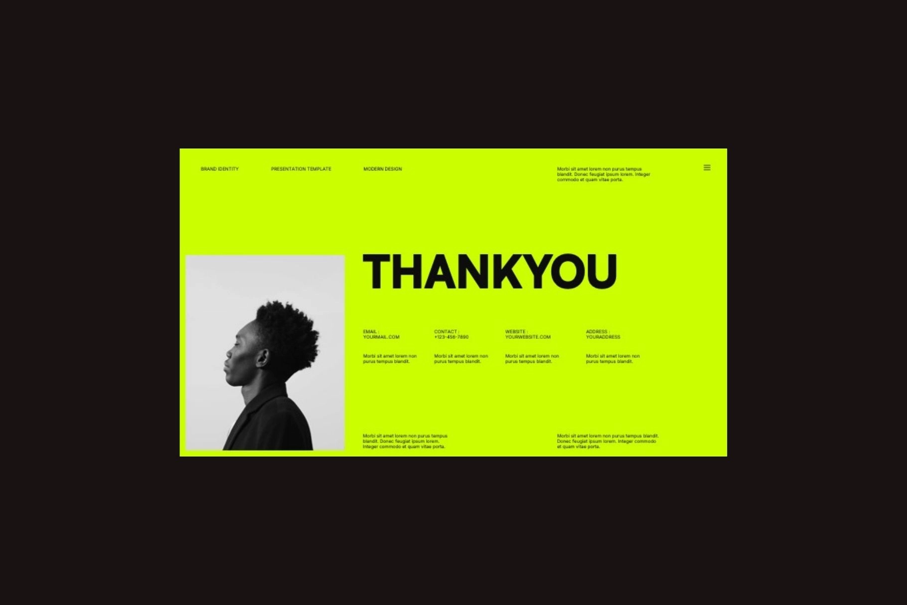 Brand Identity Audrey Canva Template