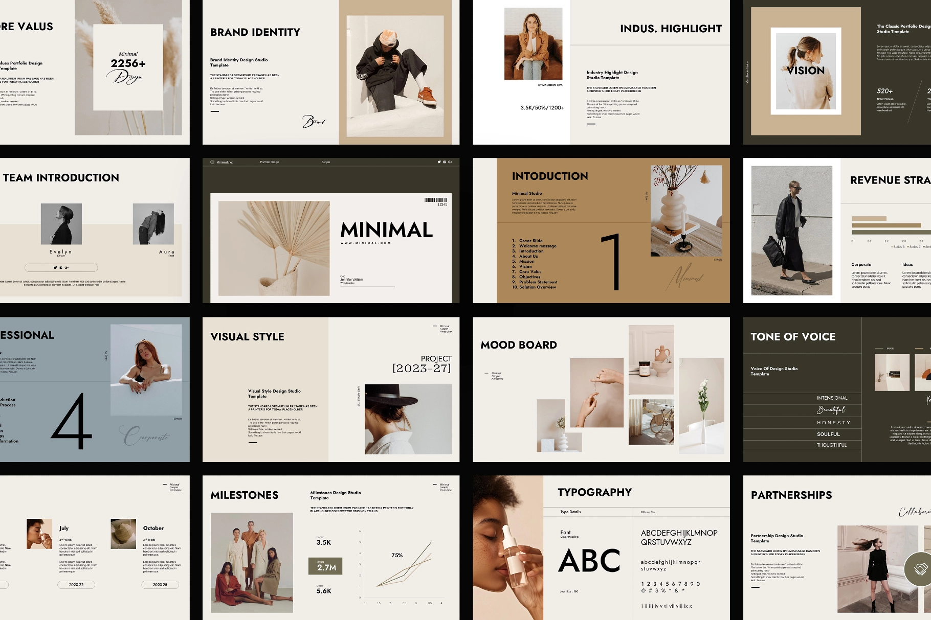 Minimal Presentation Template