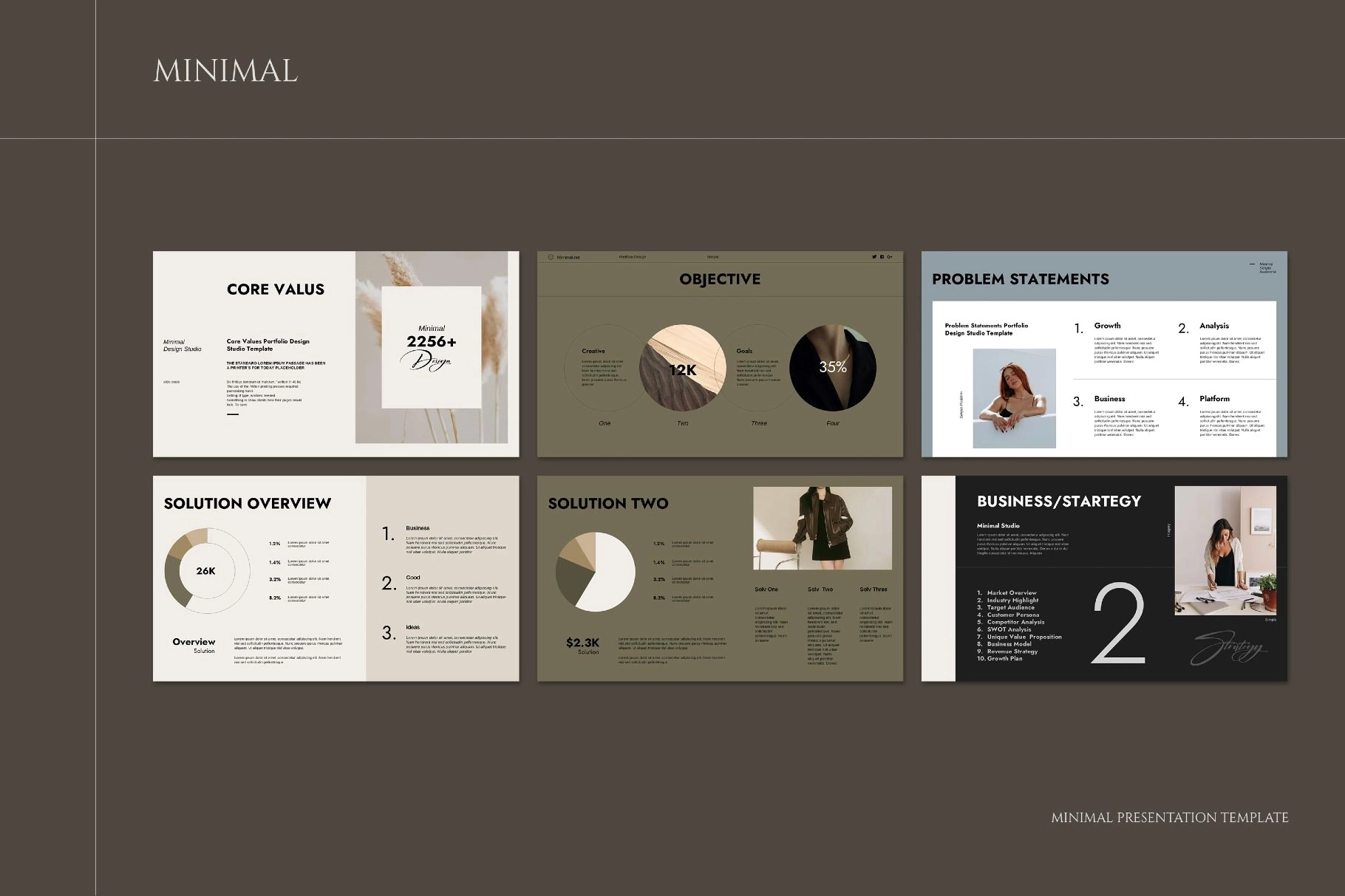 Minimal Presentation Template