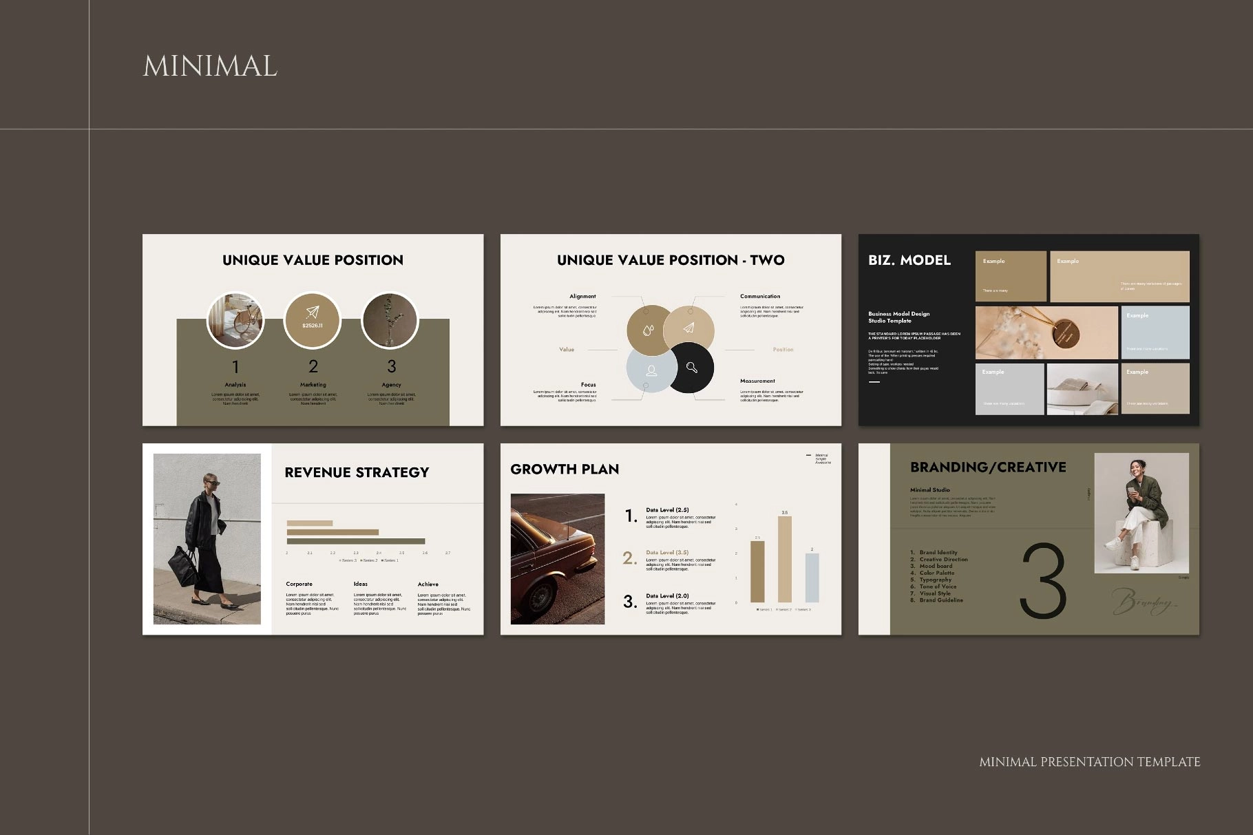 Minimal Presentation Template