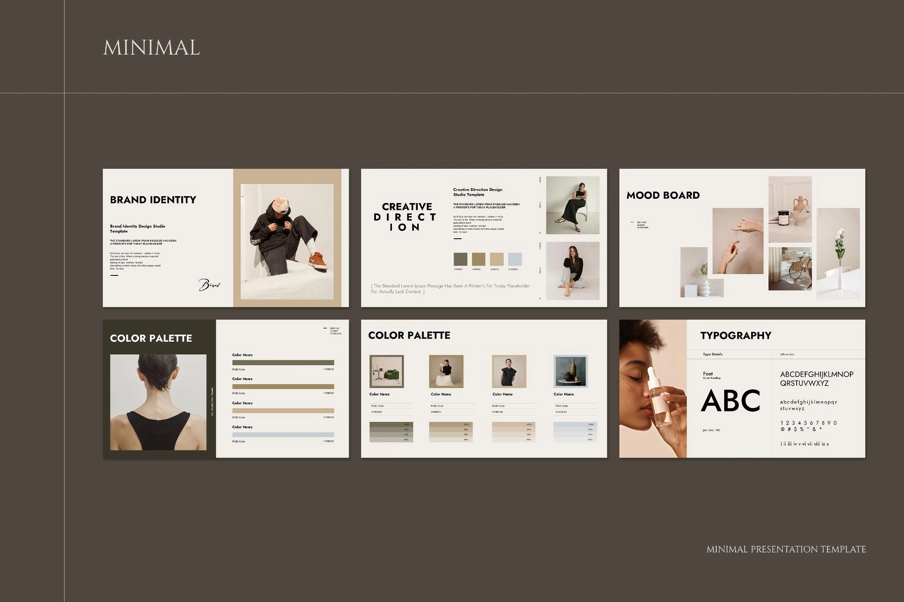 Minimal Presentation Template