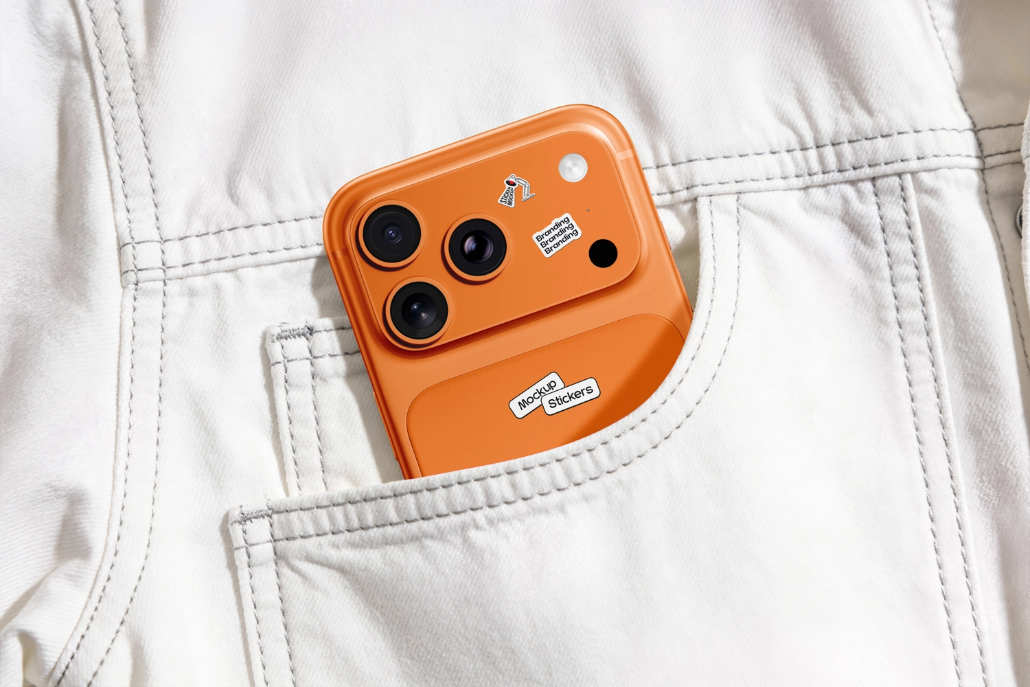 Product Sticker Mockups Pack