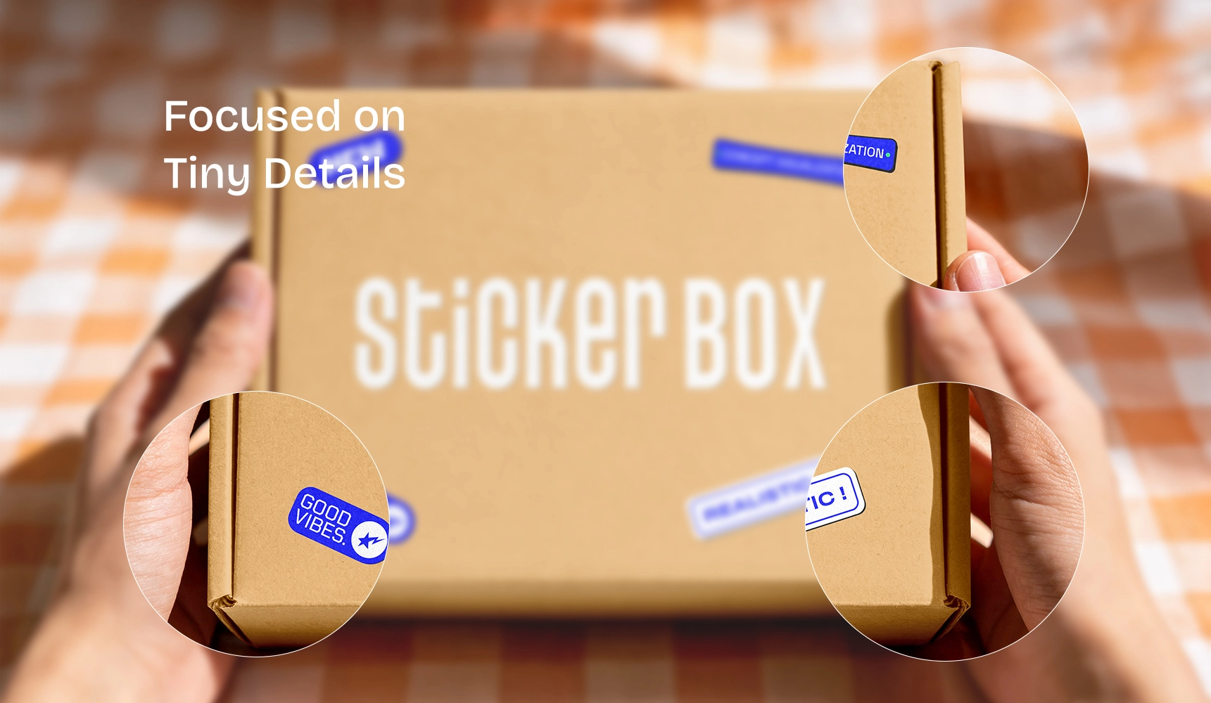 Product Sticker Mockups Pack