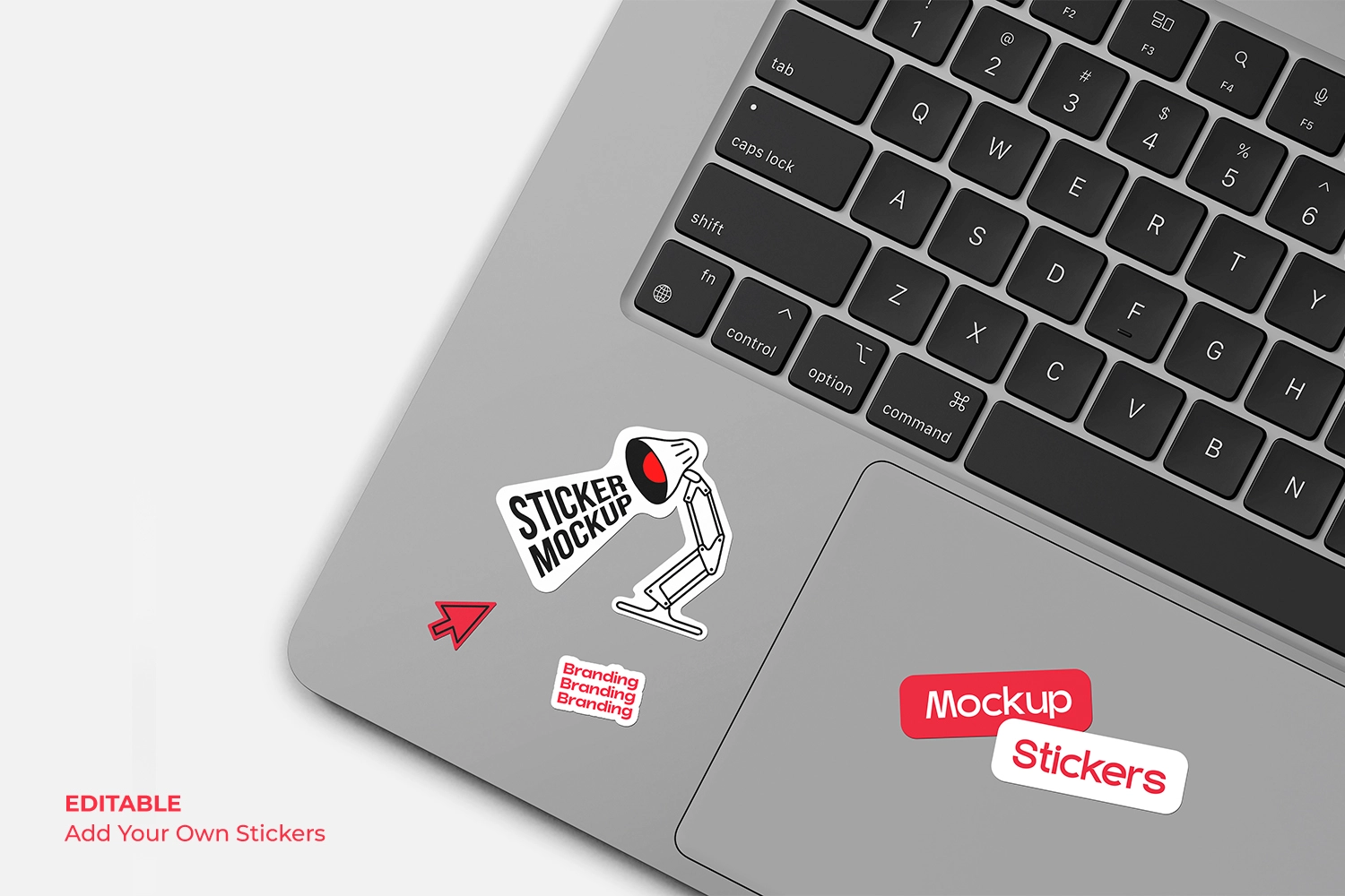 Product Sticker Mockups Pack