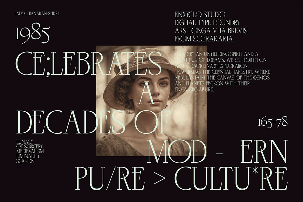 Negkomis - Luxury Fashion Serif Font