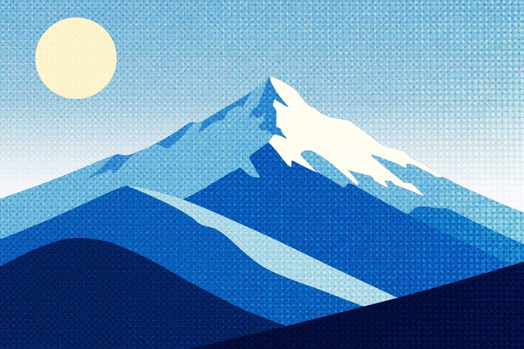 Halftone: Broken Printer Textures