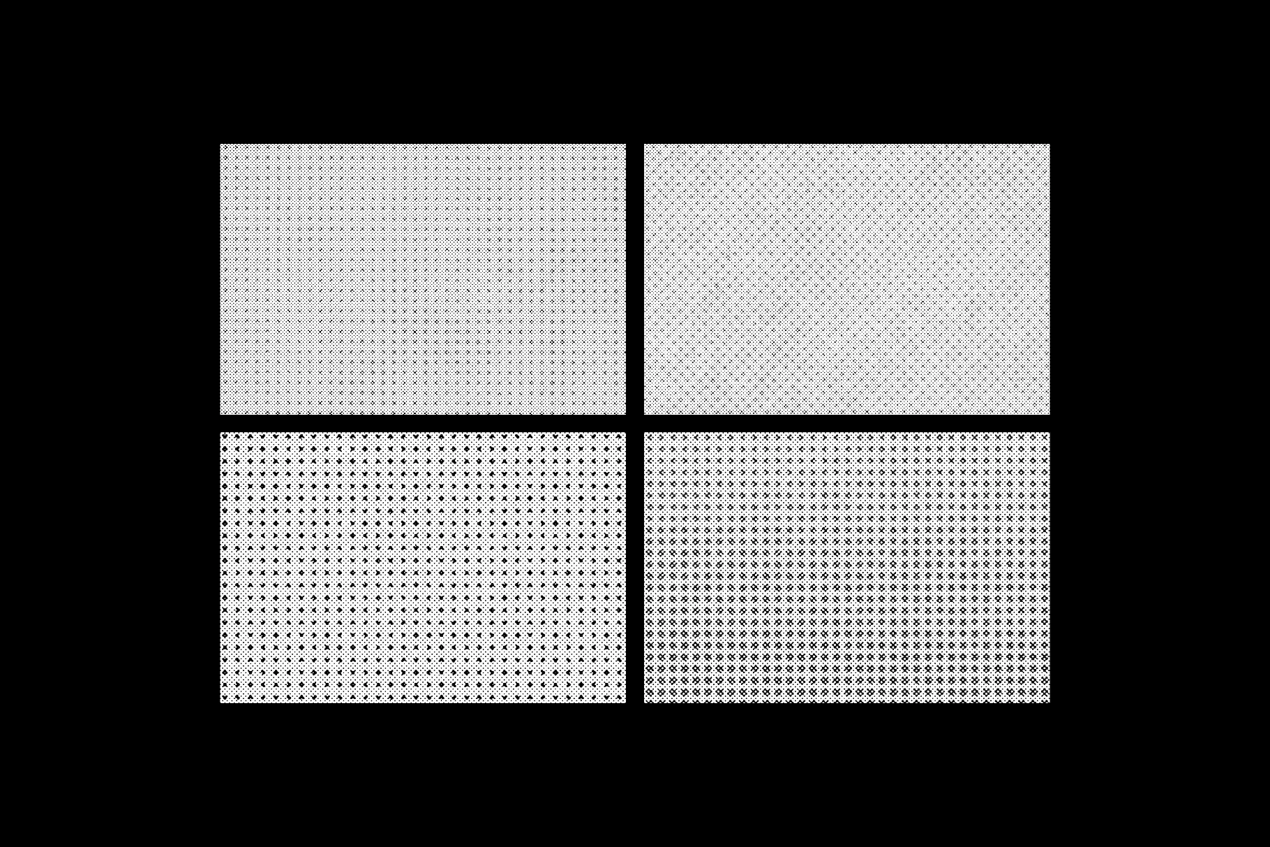 Halftone: Broken Printer Textures