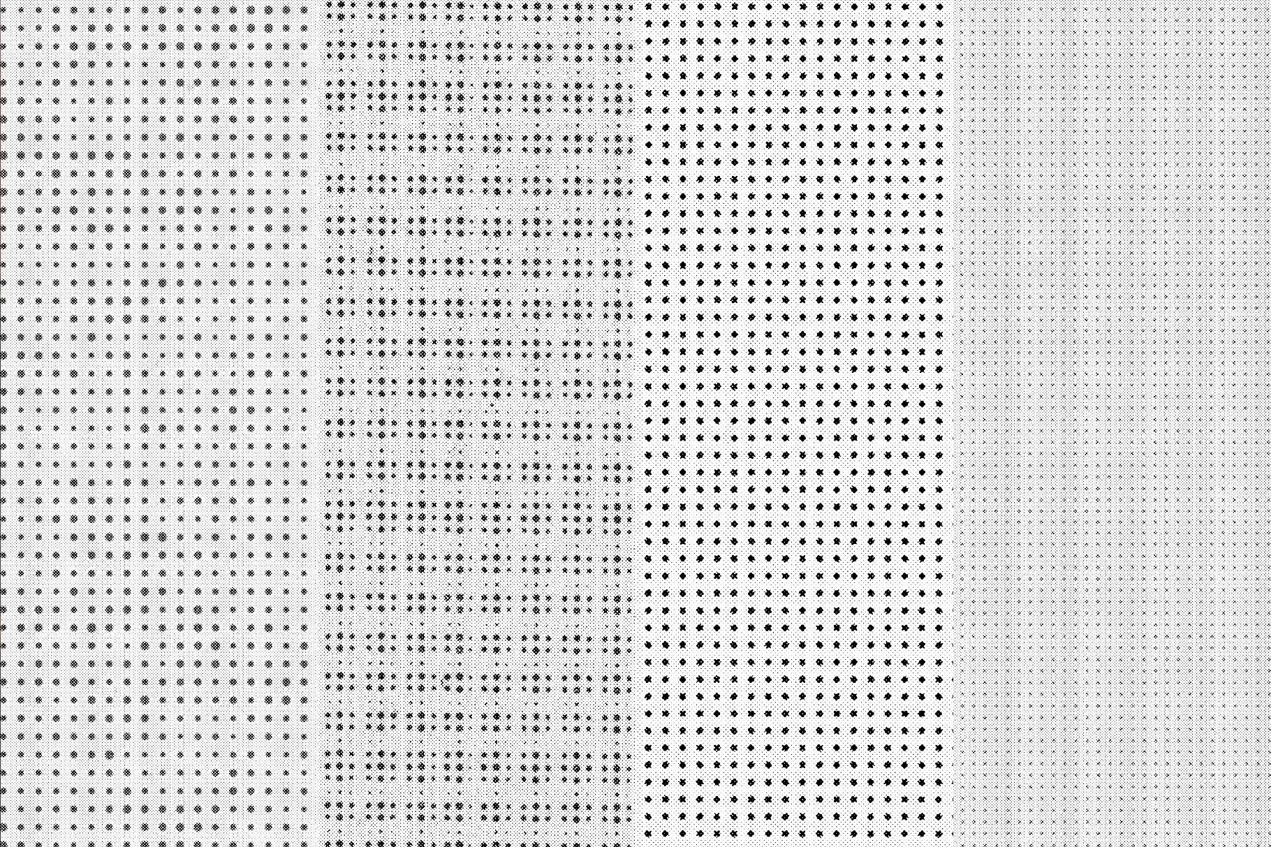 Halftone: Broken Printer Textures