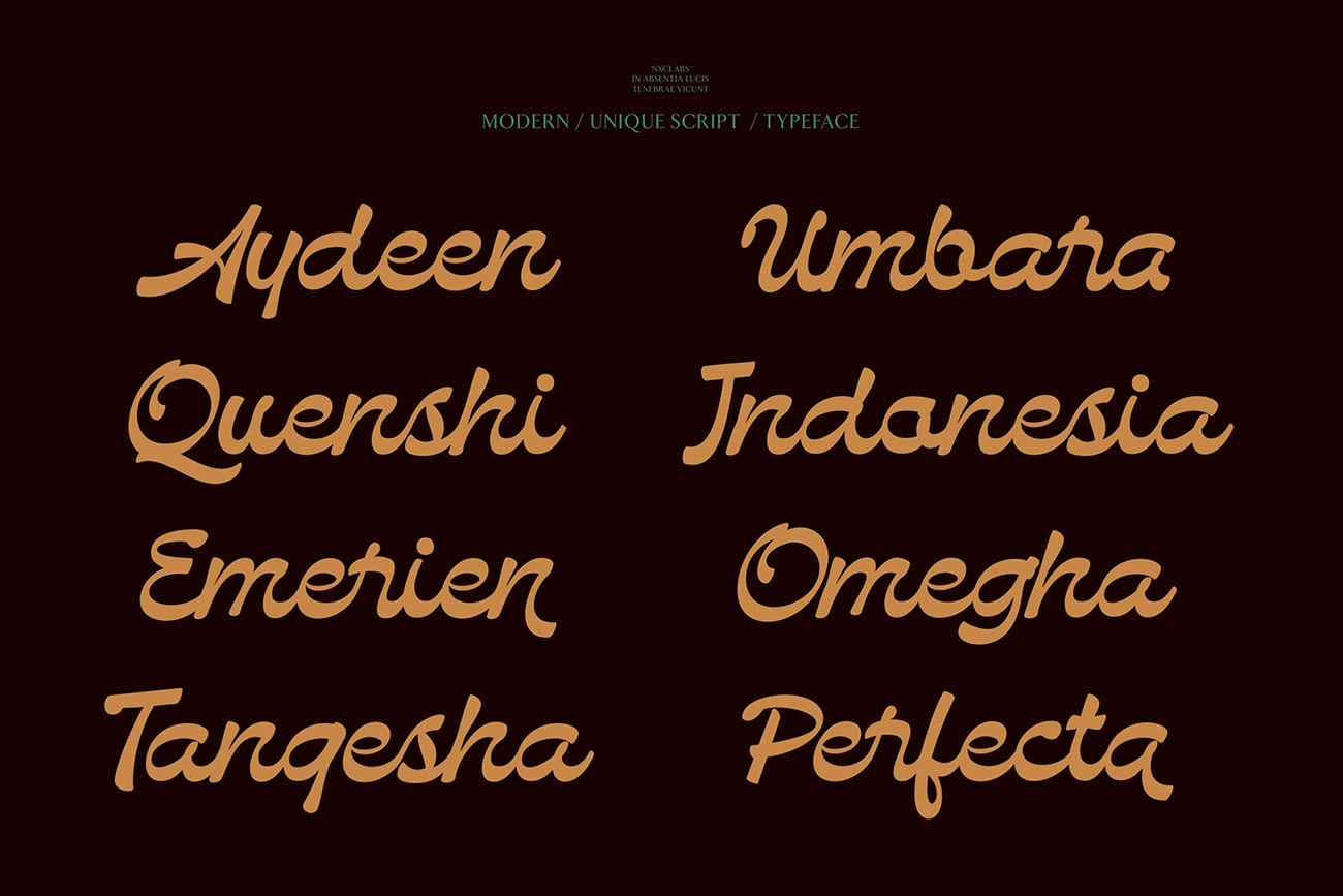 Bendstag - Modern Casual Script Font