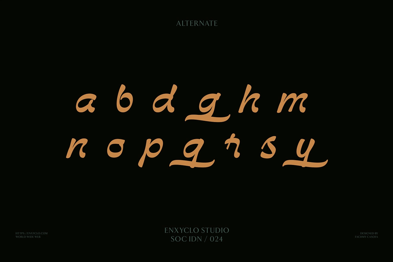 Bendstag - Modern Casual Script Font