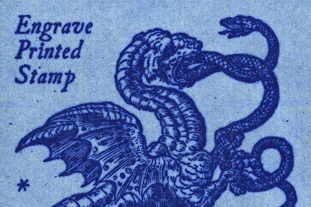 Engrave Printed Stamp Text Effect