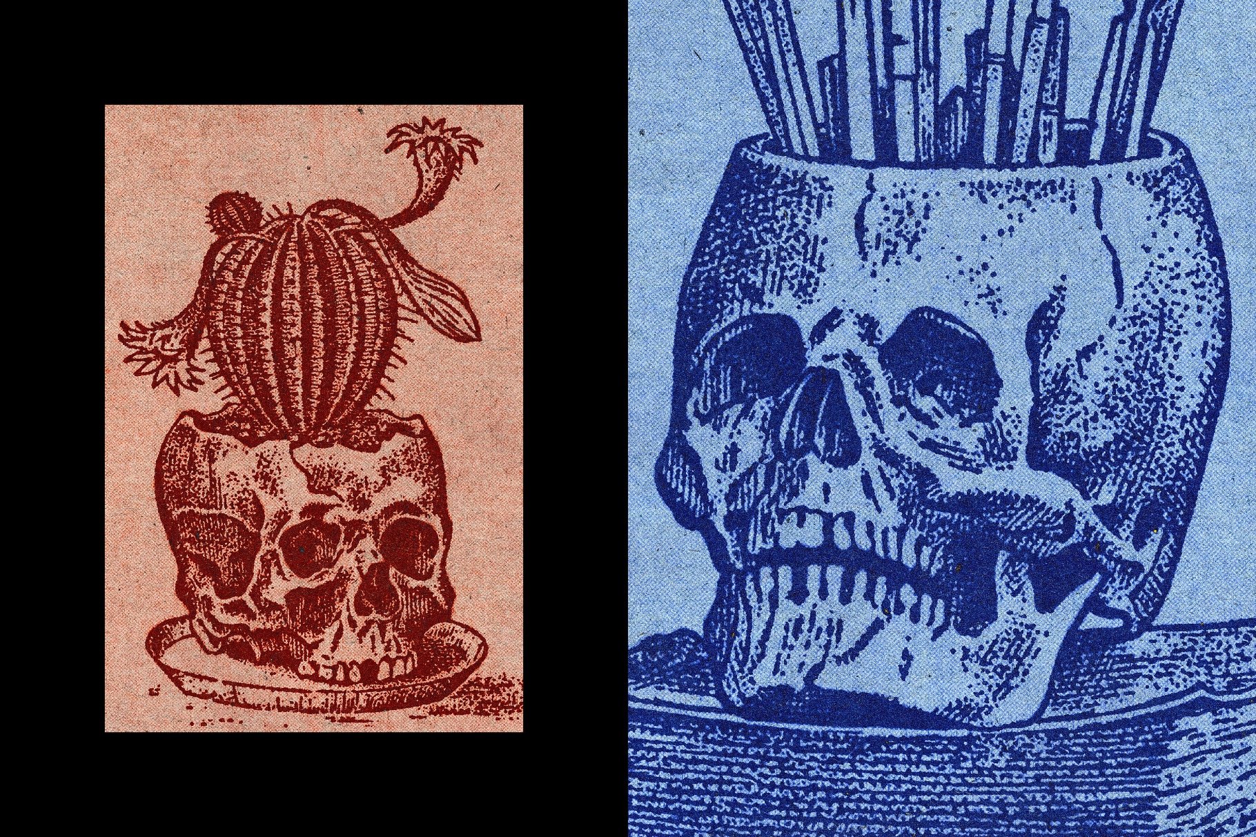 Engrave Printed Stamp Text Effect