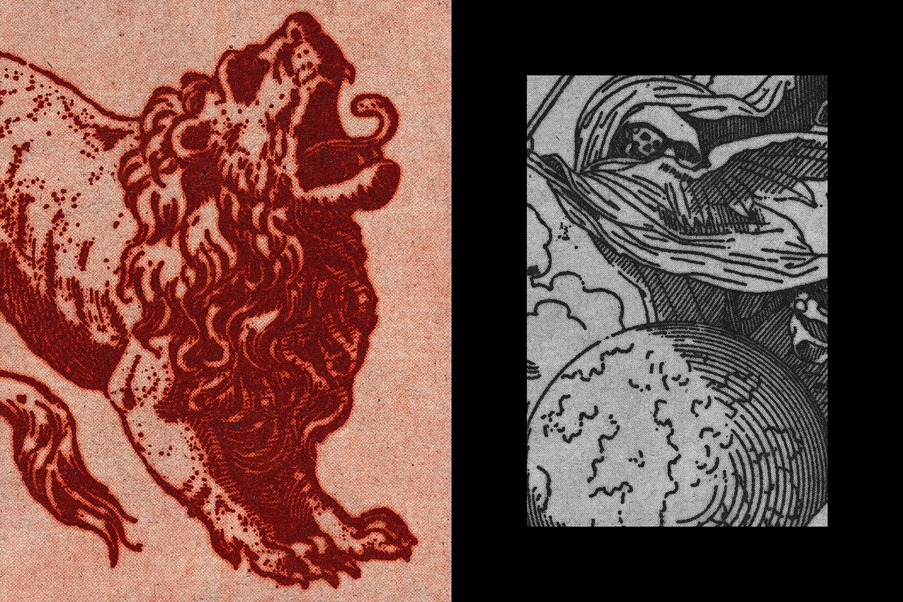 Engrave Printed Stamp Text Effect