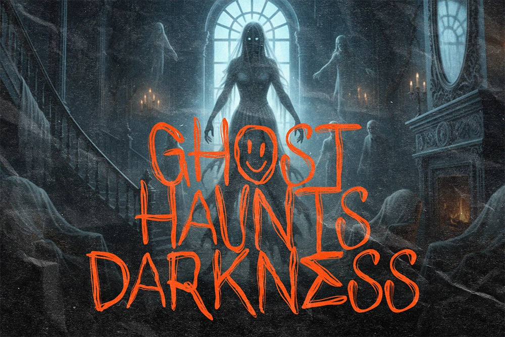 Phantom Silence - Spooky Horror Display Font