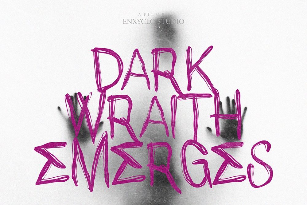 Phantom Silence - Spooky Horror Display Font